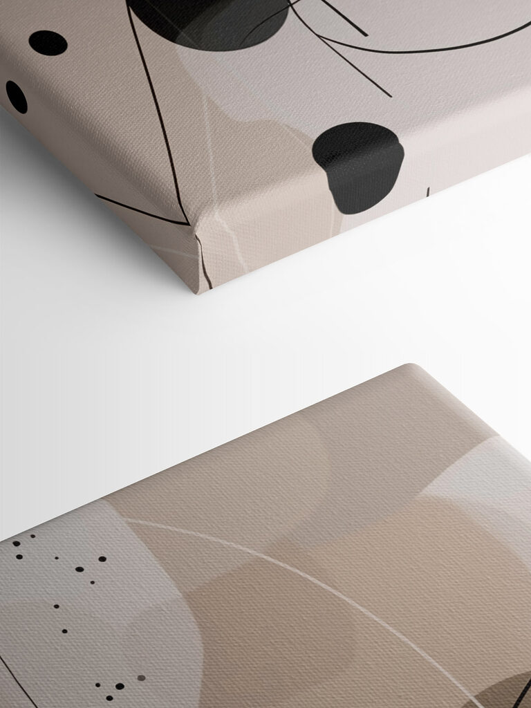 Black and white circles and lines Black and white circles and lines