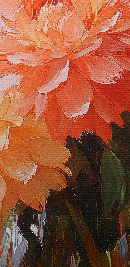 Beautiful blooms in vibrant colors