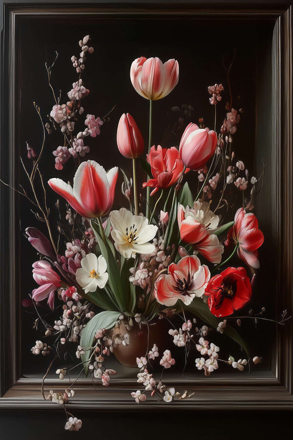 Bouquet of flowers in a vase Bouquet of flowers in a vase