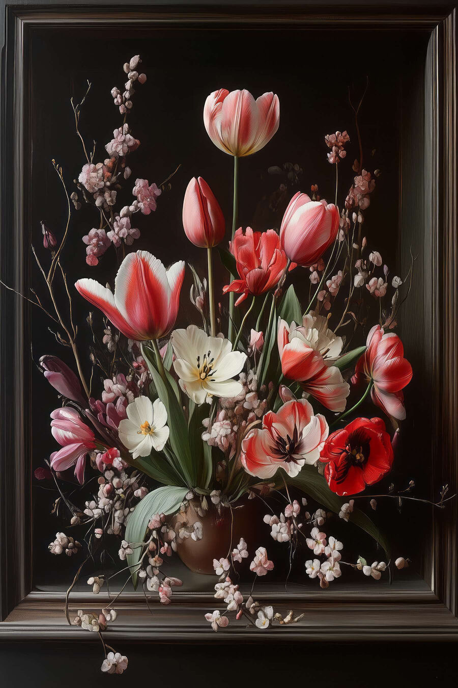 Bouquet of flowers in a vase Bouquet of flowers in a vase