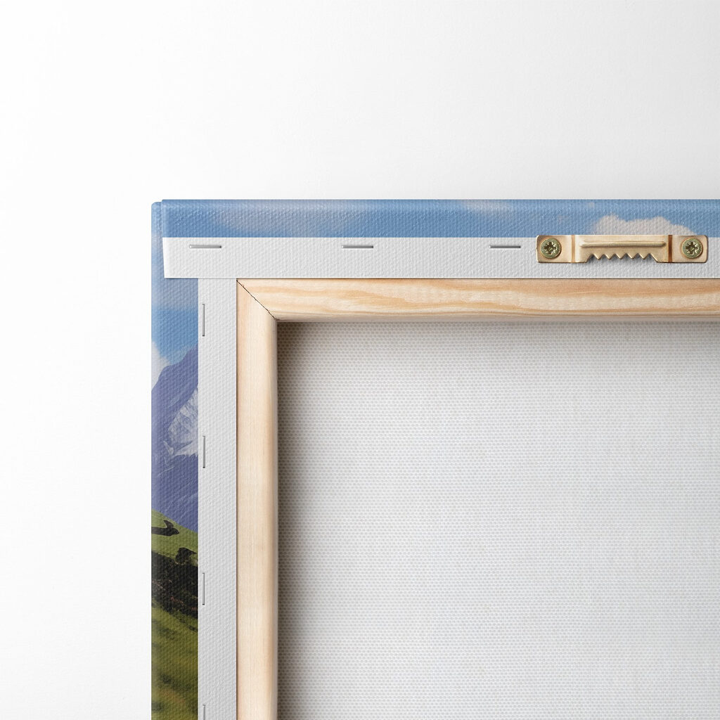 River running through a valley with snow covered mountains