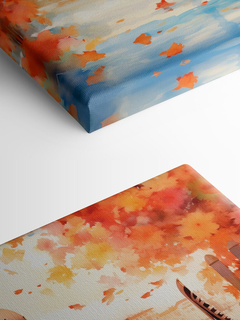 Gondola on water with a building in the background