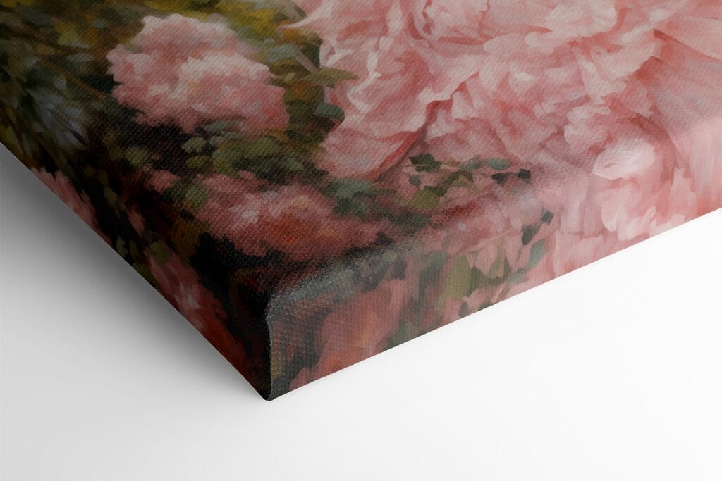 Painting of women in dresses and hats