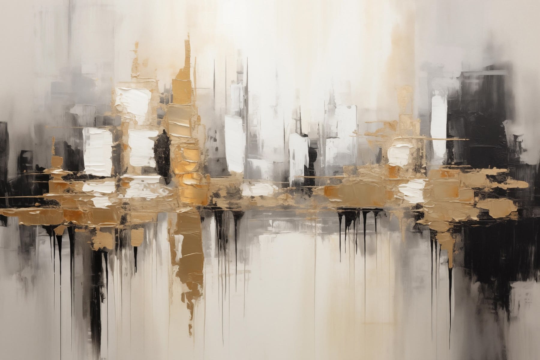 Painting of a city