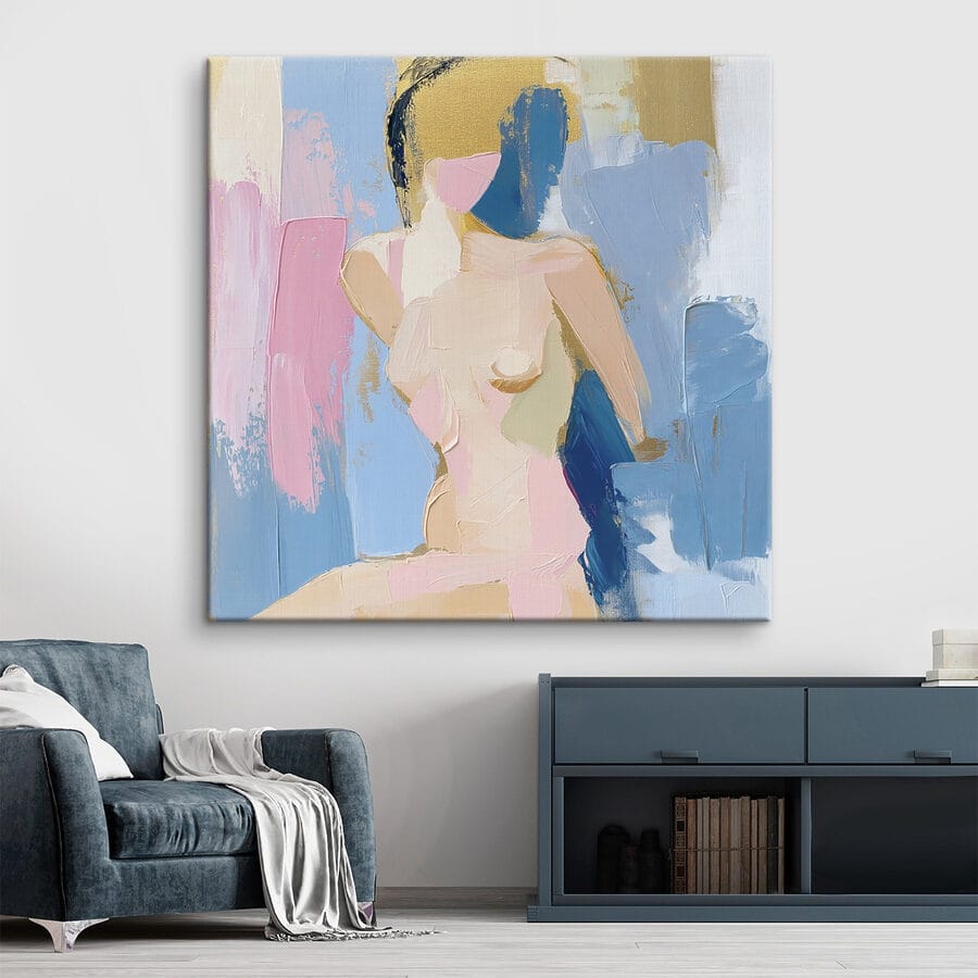 Painting of a woman Painting of a woman