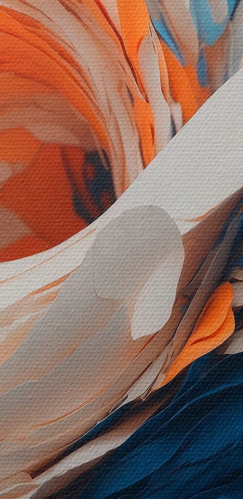 Vibrant swirling colors in motion