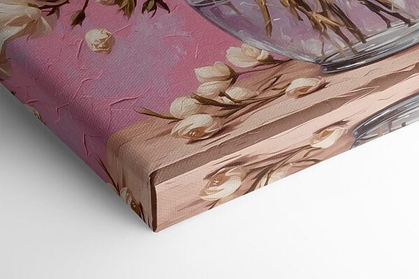 Painting of flowers in a vase