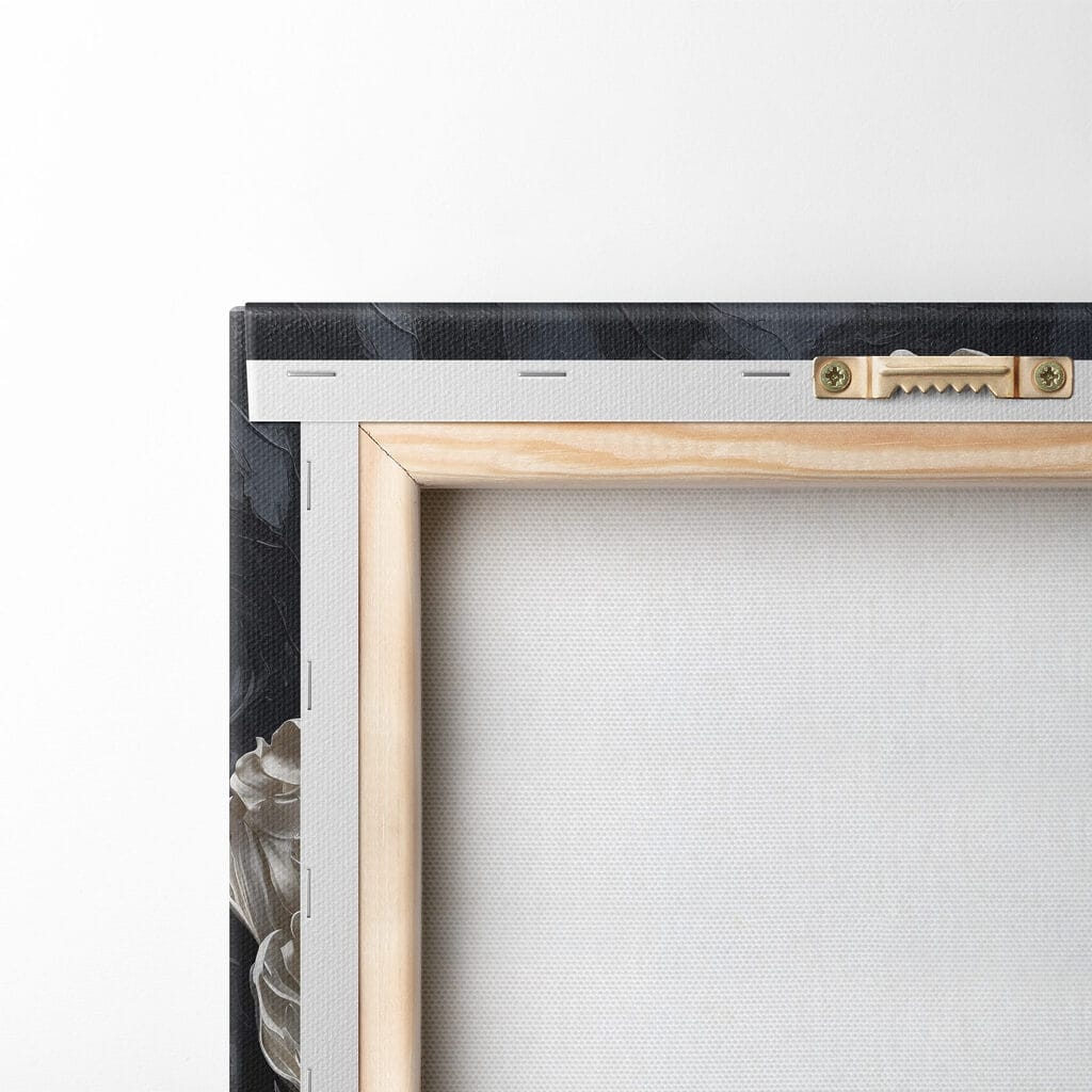 White flower with yellow center