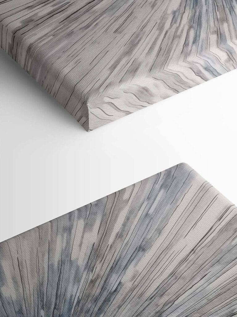 Grey and white burst