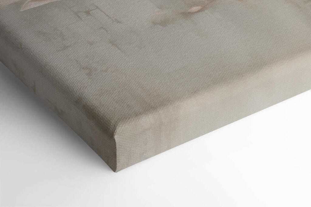 Painting of flowers on a wall Painting of flowers on a wall