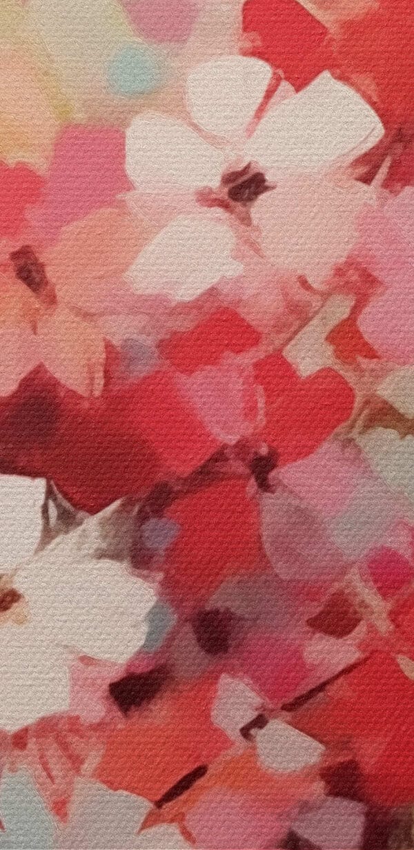 Painting of flowers in a vase Painting of flowers in a vase