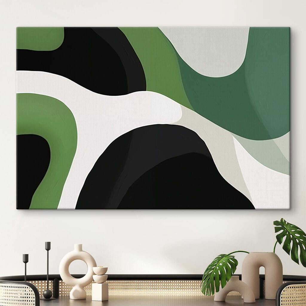 Green and white background Green and white background