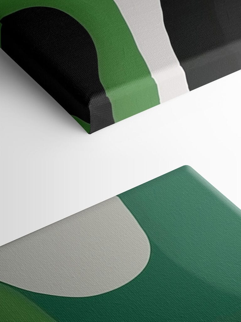 Green and white background Green and white background