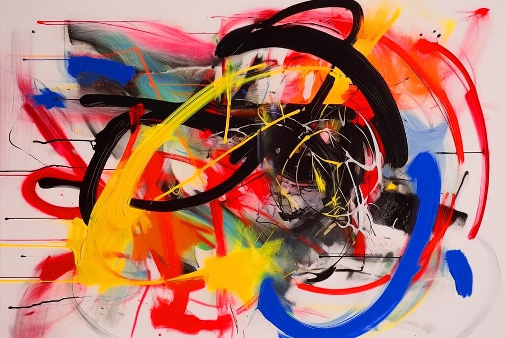 Painting of different colors