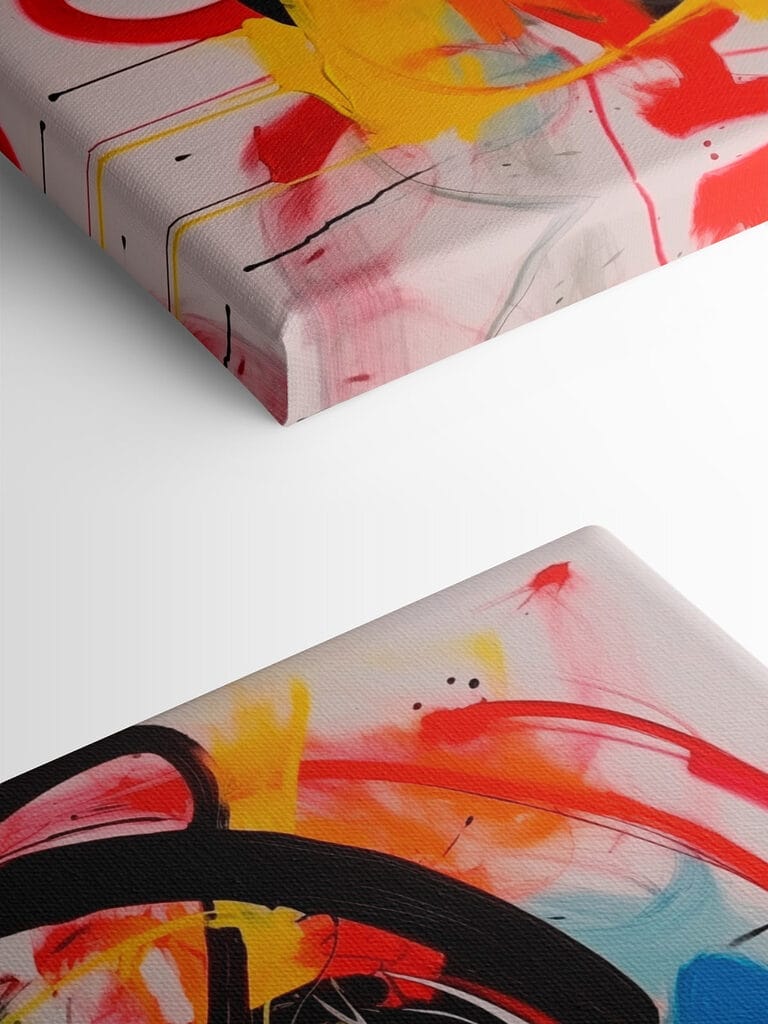 Painting of different colors