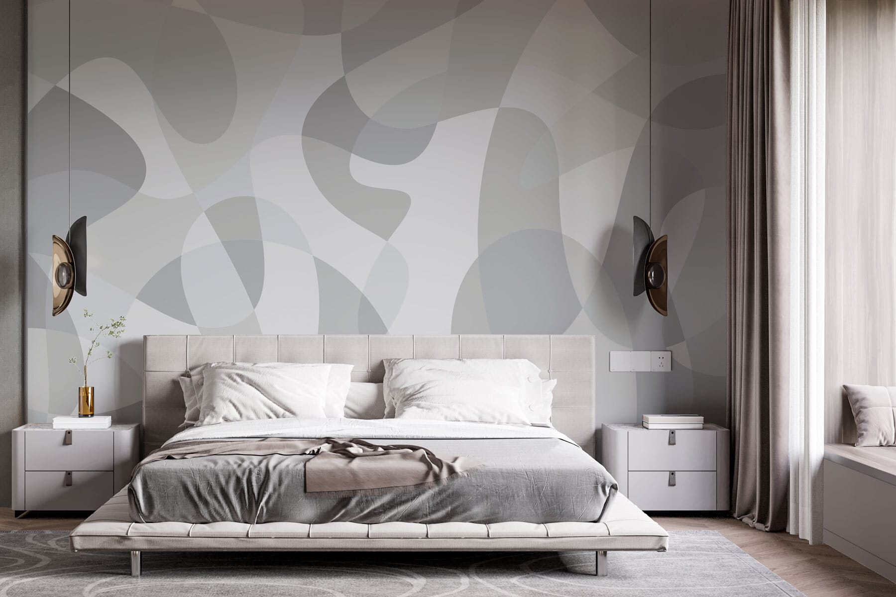 Grey and white background Grey and white background