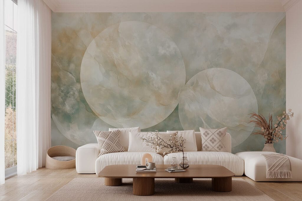 Soft hues and gentle textures blend