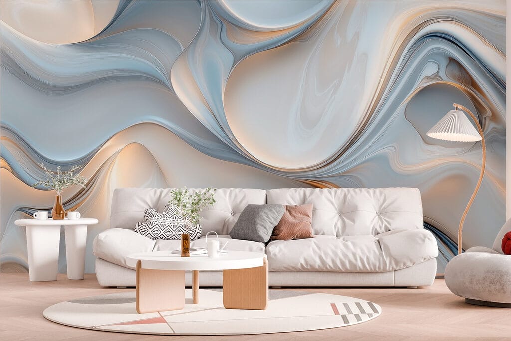 White and grey swirly background White and grey swirly background