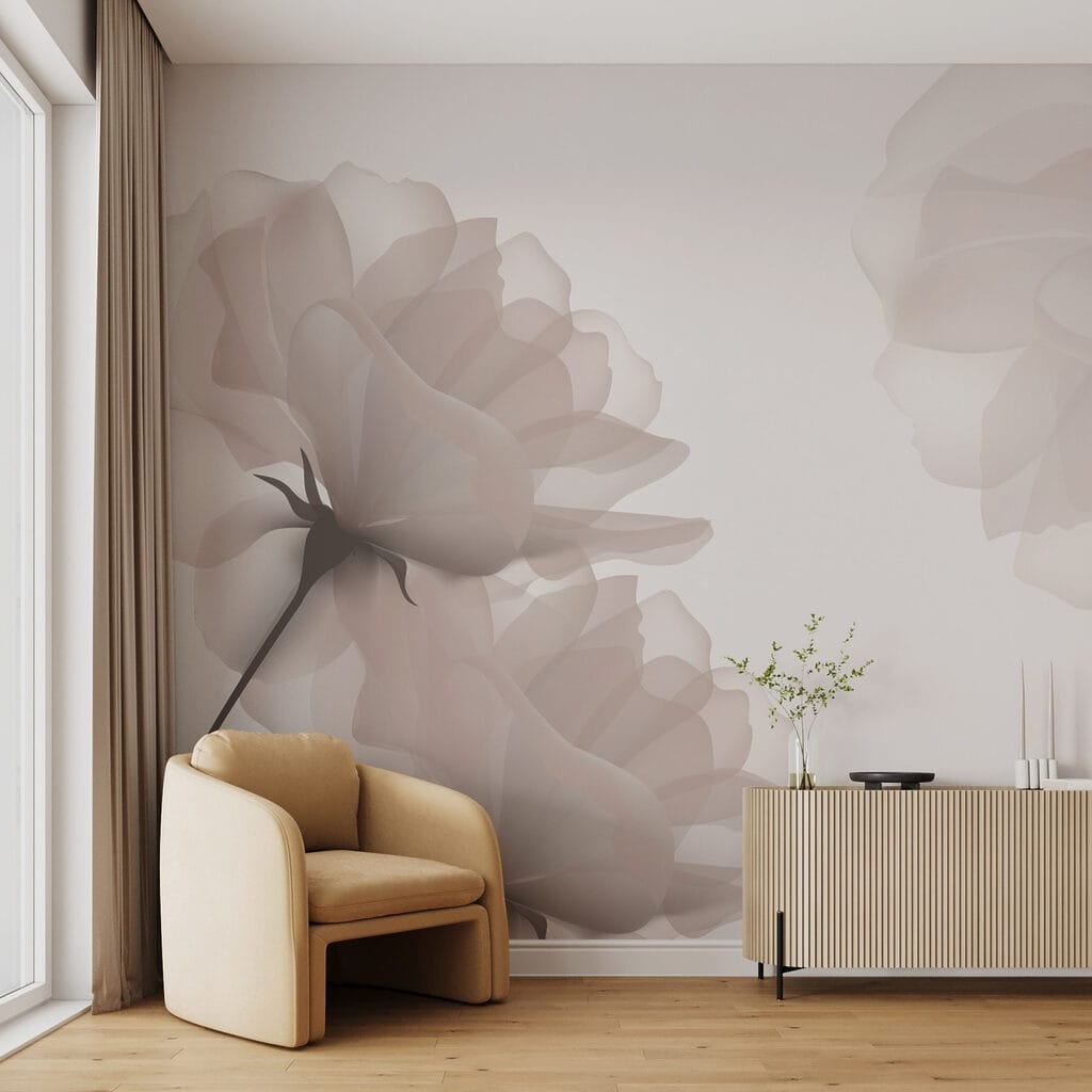 Group of flowers on a white background Group of flowers on a white background