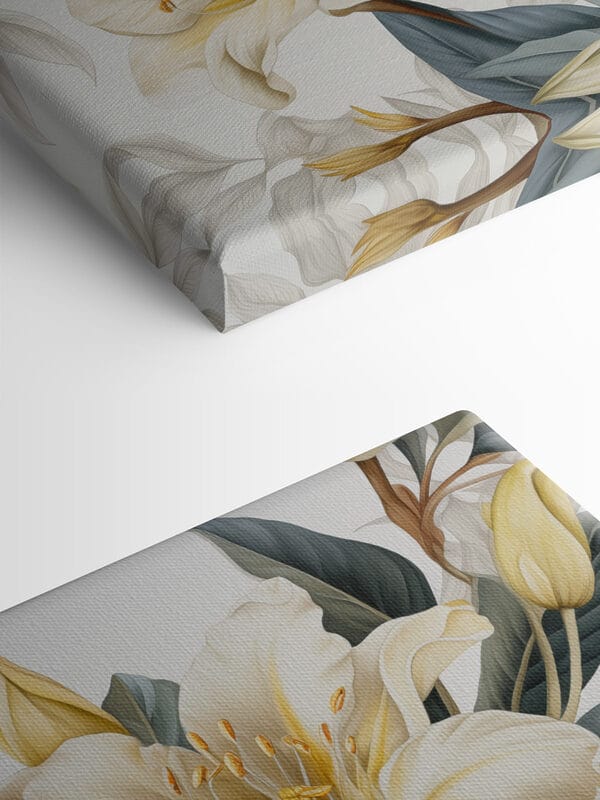 Delicate blooms amidst lush foliage Delicate blooms amidst lush foliage