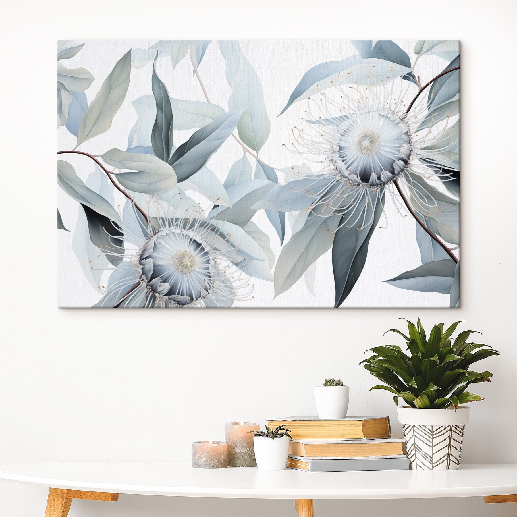 Delicate petals in soft colors