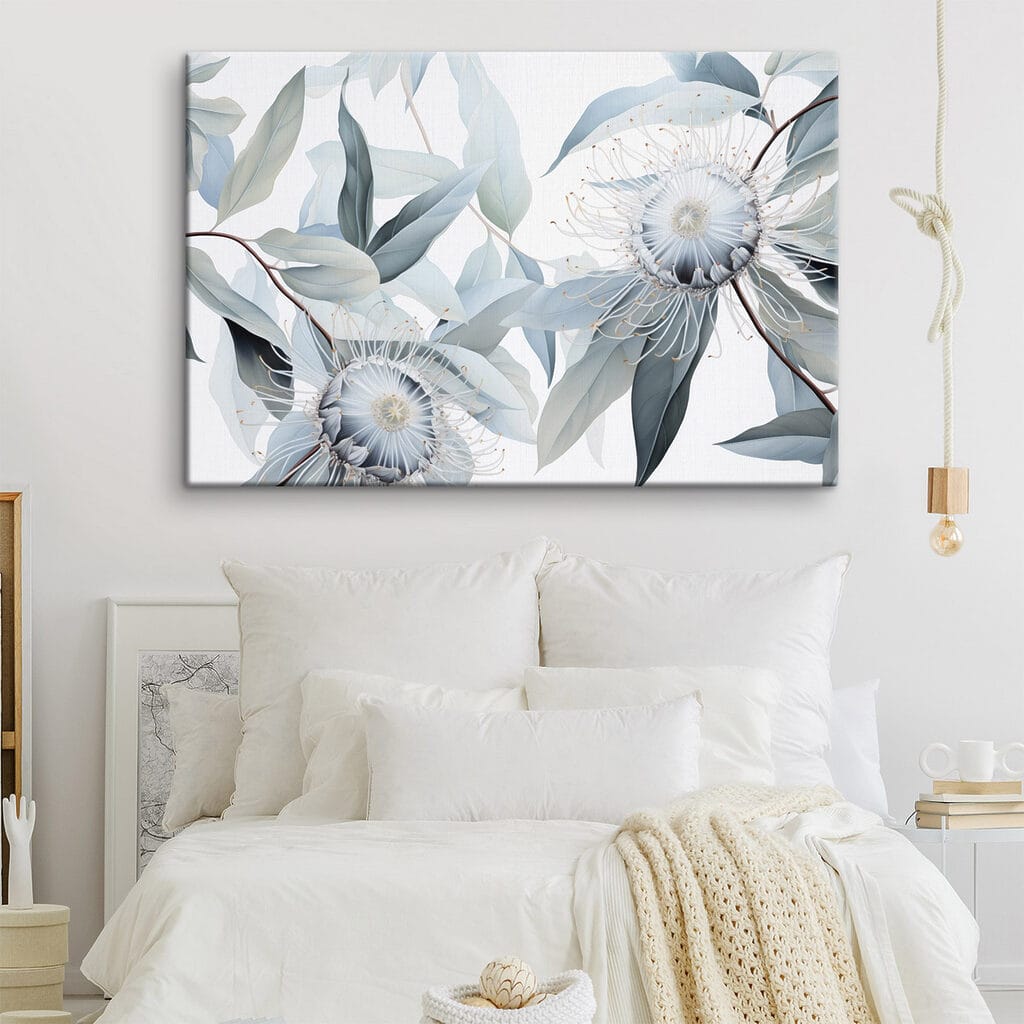 Delicate petals in soft colors