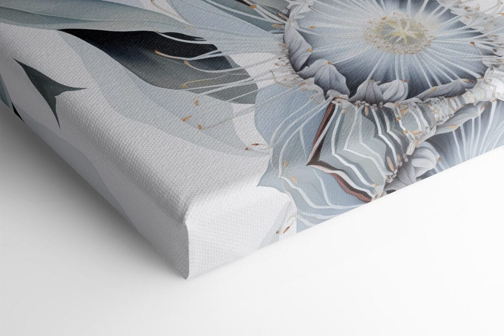 Delicate petals in soft colors