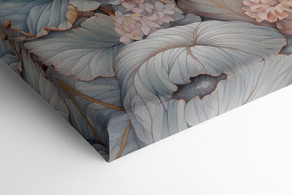 Painting of flowers and leaves Painting of flowers and leaves