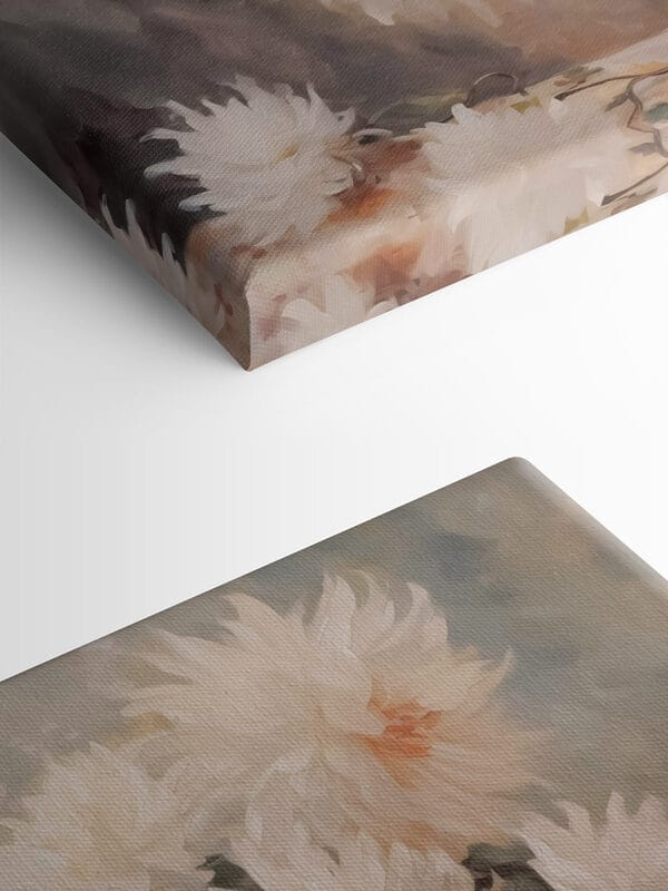 Painting of flowers in a vase Painting of flowers in a vase