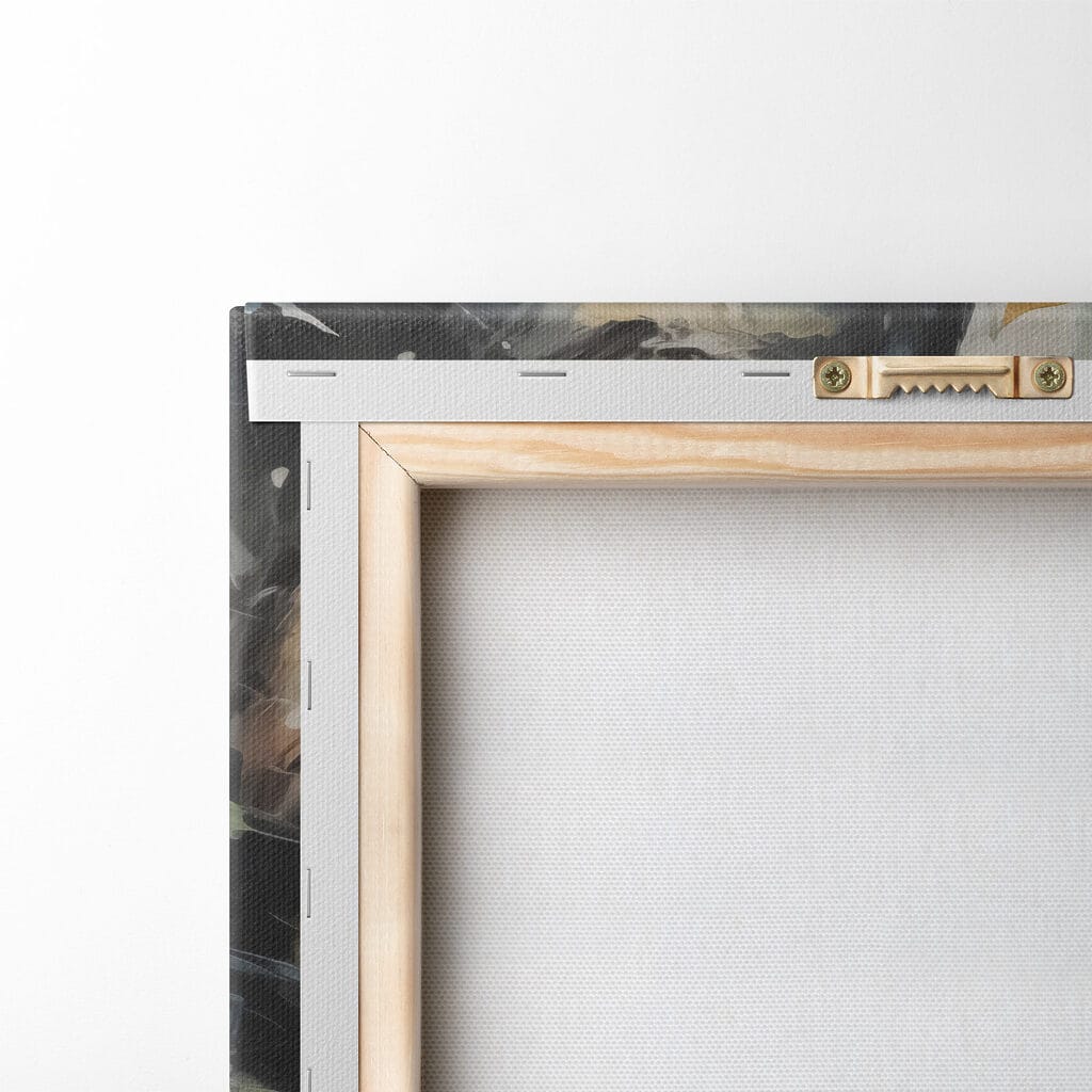 Painting of a woman's face