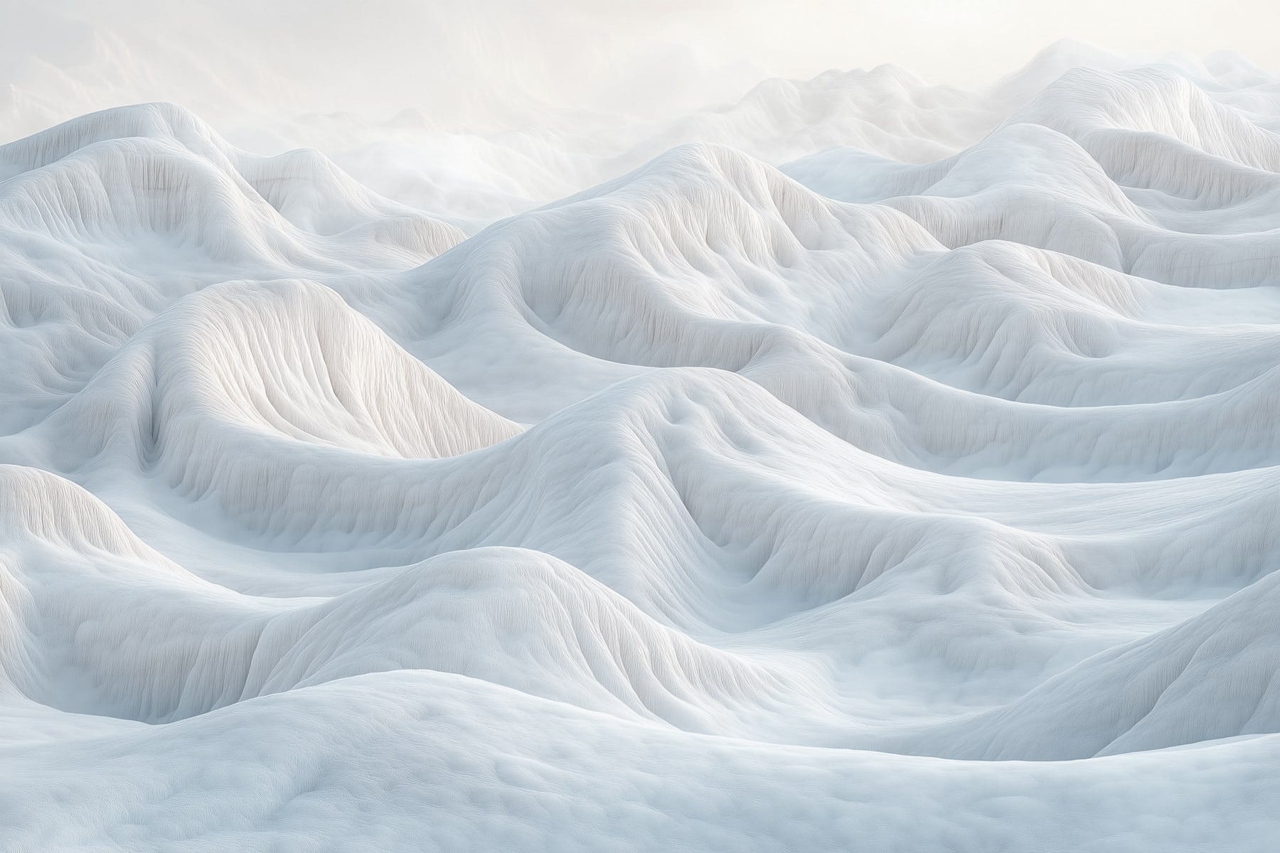 Snow covered mountains