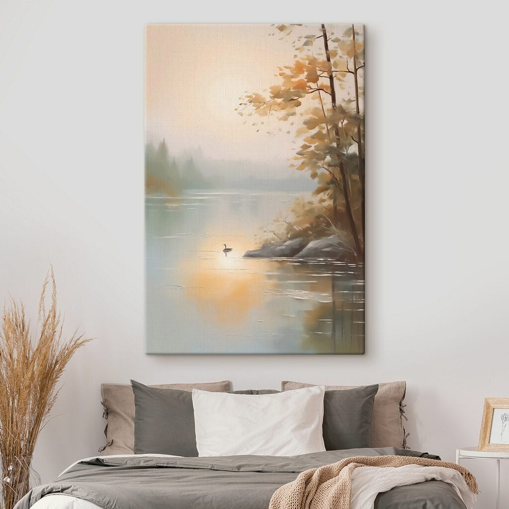 Duck on a lake Duck on a lake