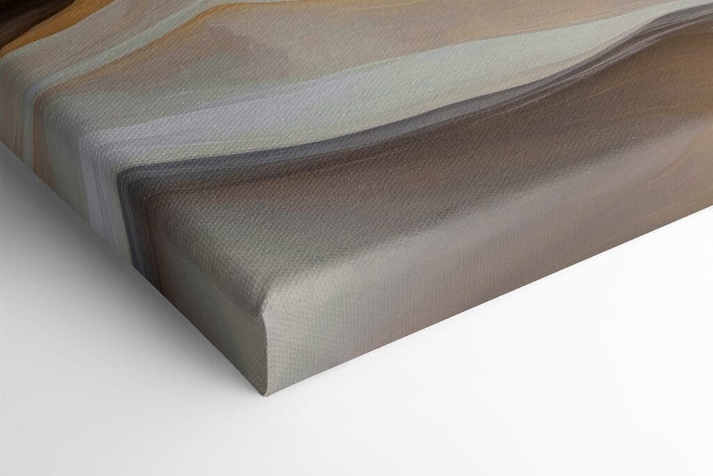 Abstract waves of soft colors Abstract waves of soft colors