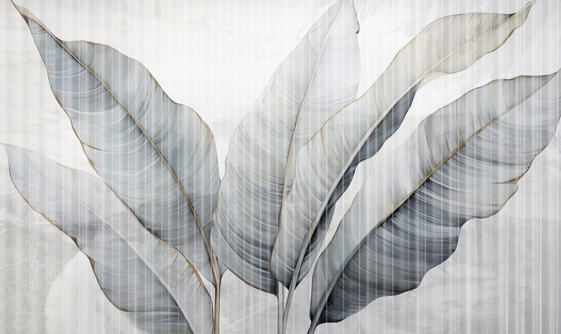 Soft leaves in muted tones Soft leaves in muted tones