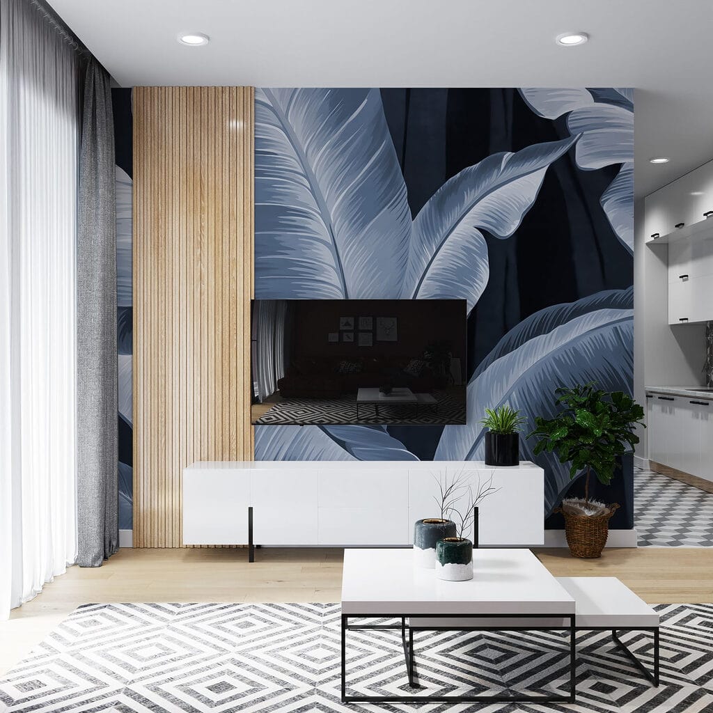 Nature's elegance in monochrome hues