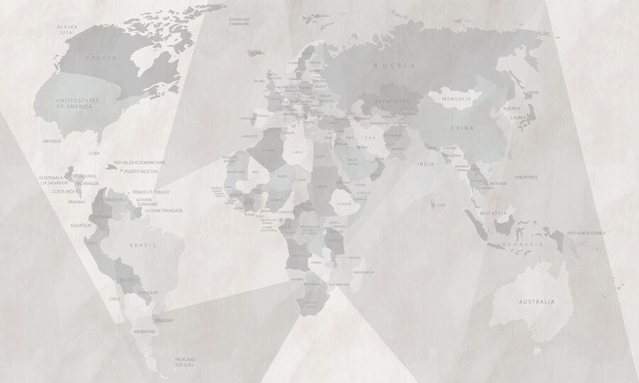 Map of the world Map of the world