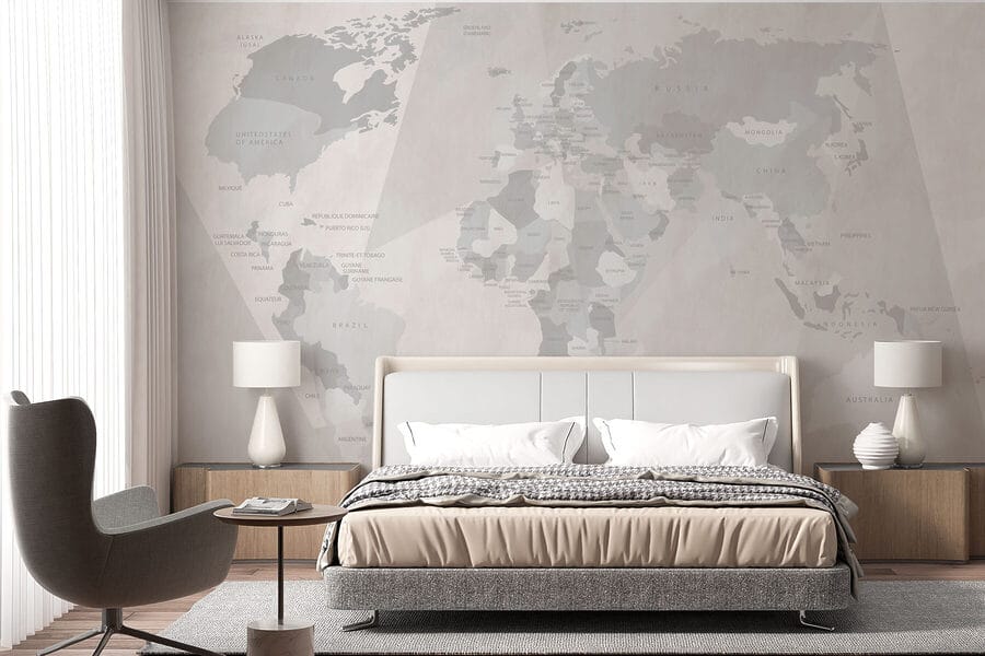 Map of the world Map of the world