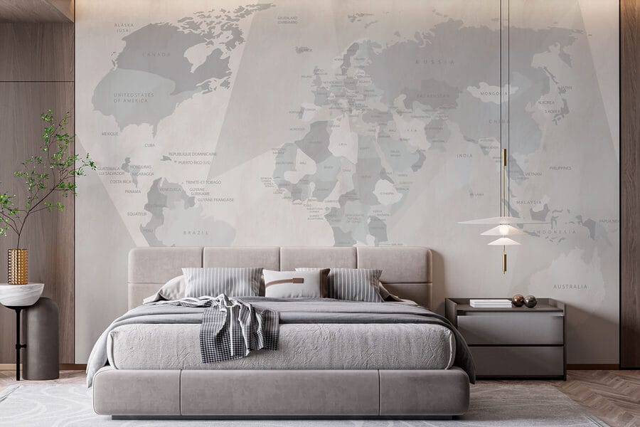 Map of the world Map of the world