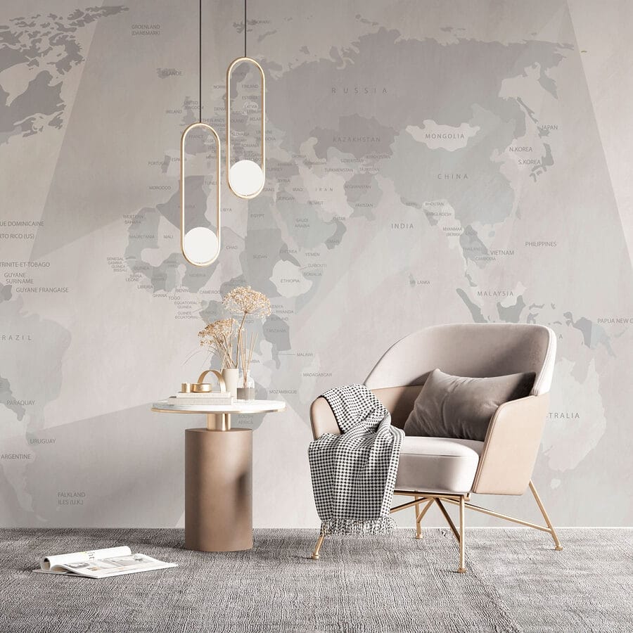 Map of the world Map of the world