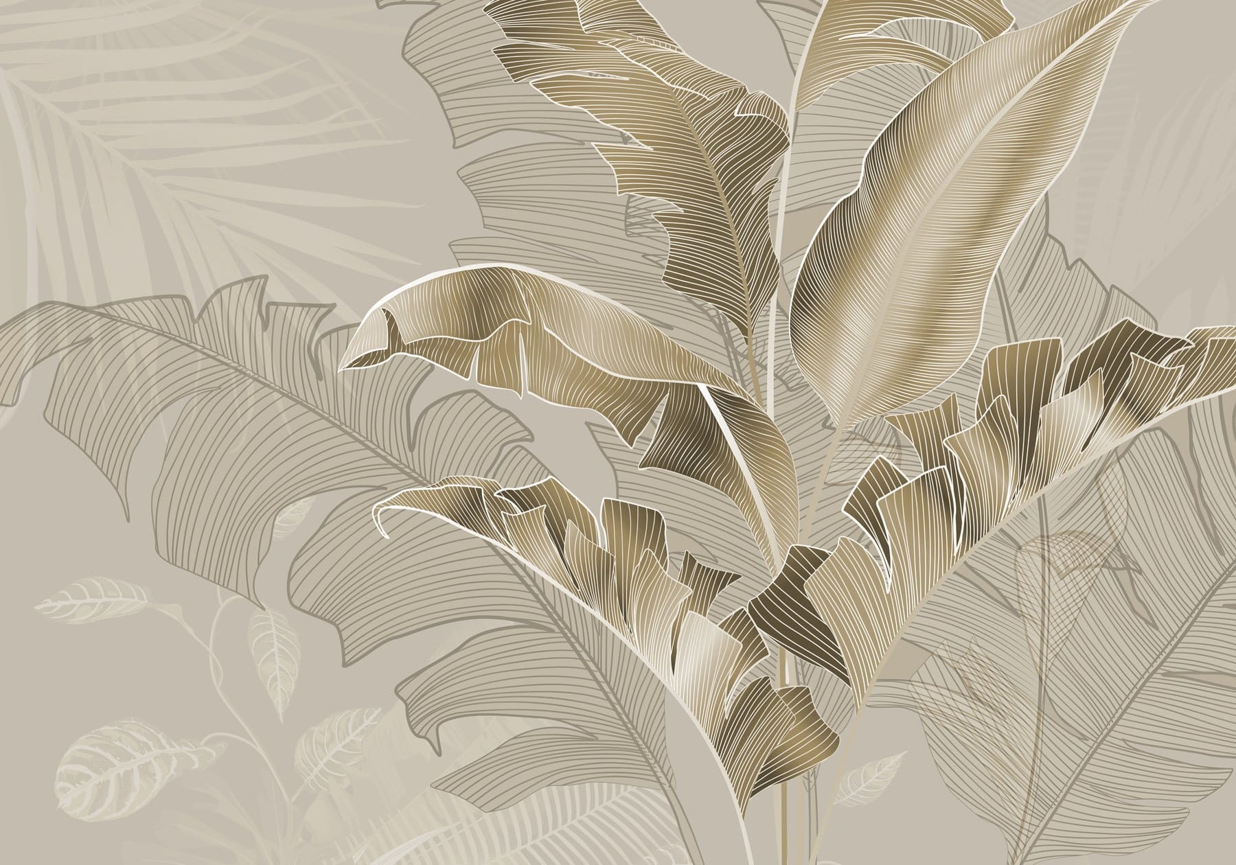 Elegant botanical illustration with fine details