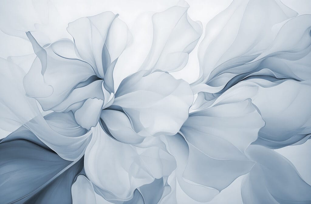 Delicate petals in soft hues