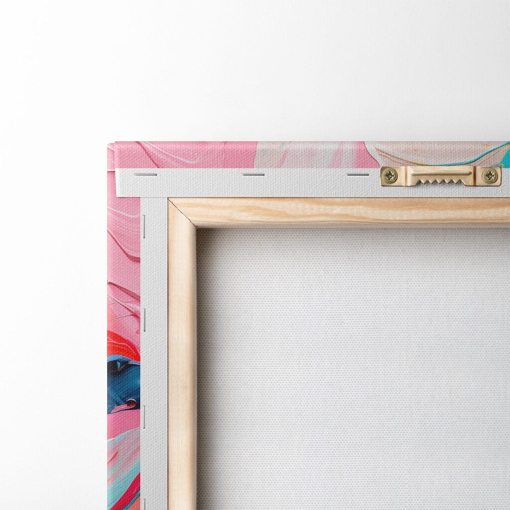 Dynamic swirls of vibrant colors