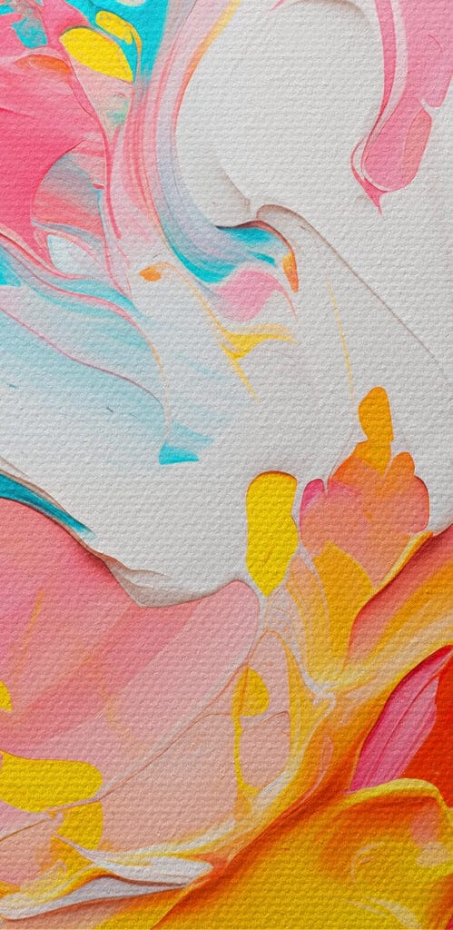 Dynamic swirls of vibrant colors