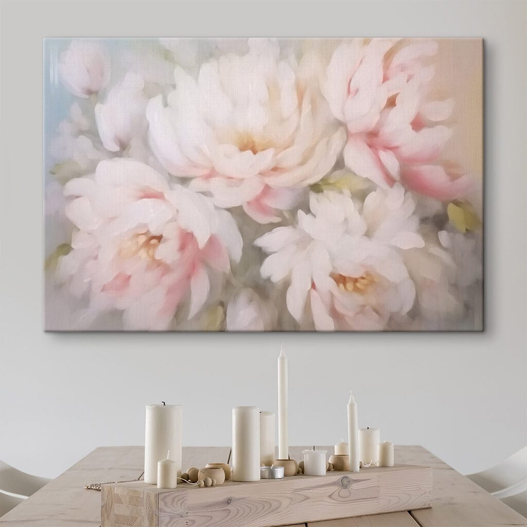 Blurry image of flowers