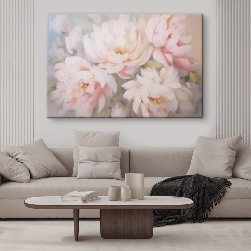 Blurry image of flowers
