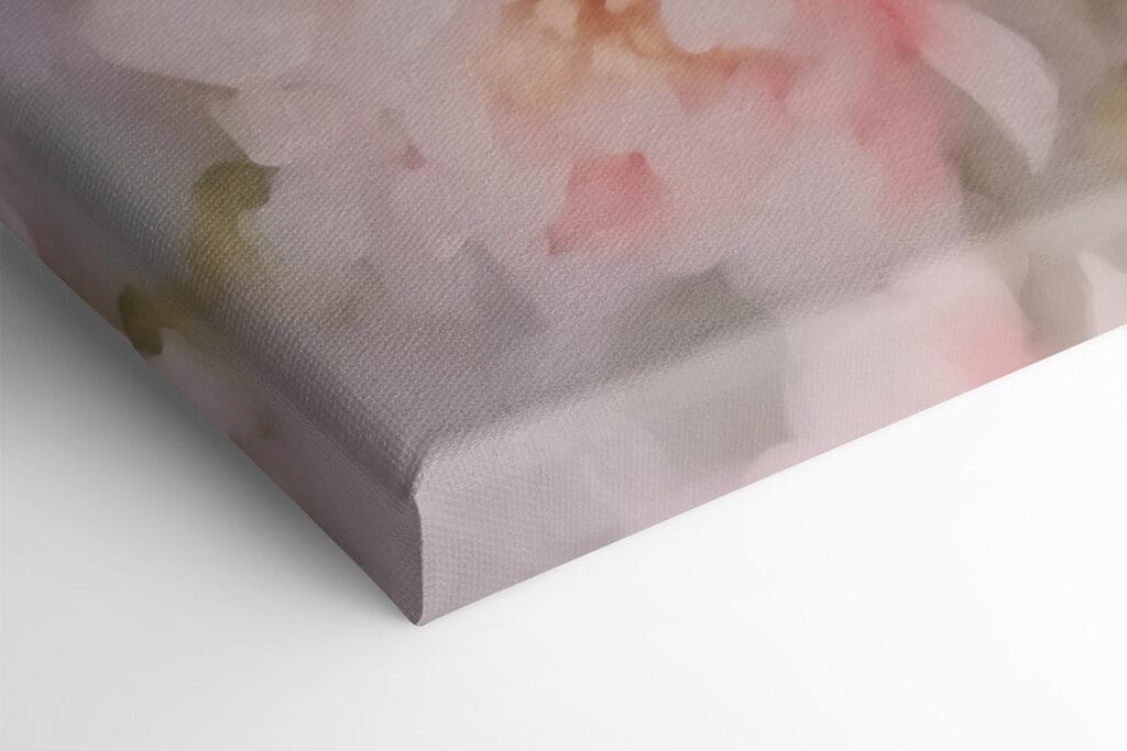 Blurry image of flowers