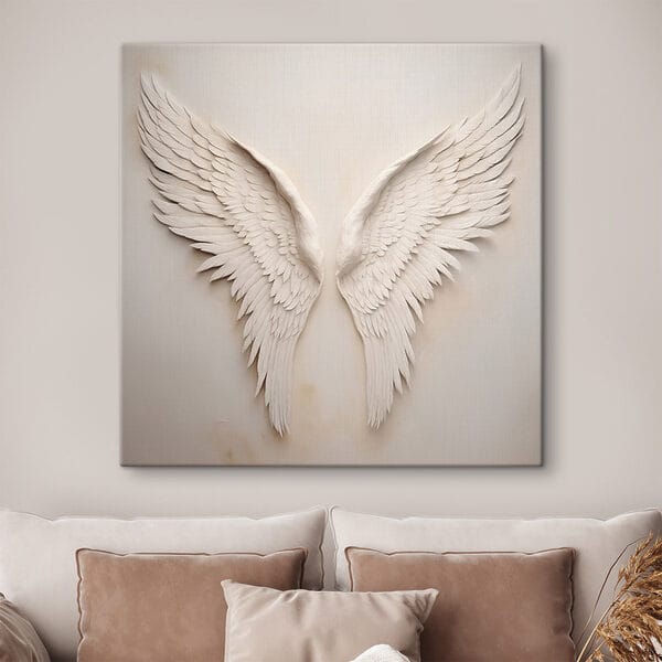 Pair of white wings Pair of white wings
