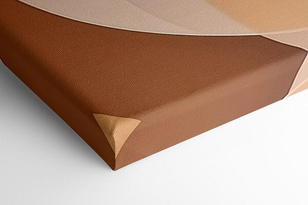 Soft curves in warm earthy tones Soft curves in warm earthy tones