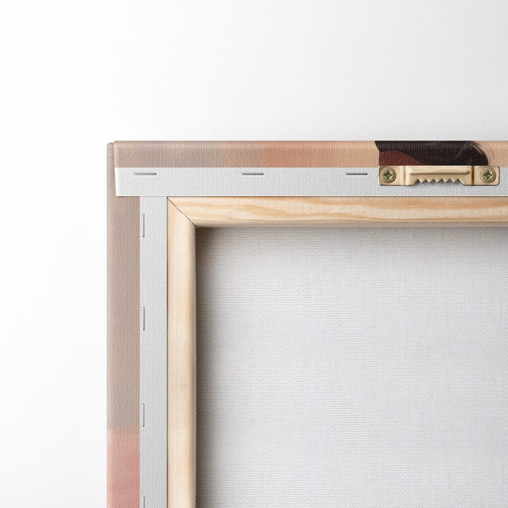 Woman in a black dress