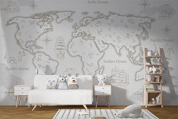 Map of the world Map of the world